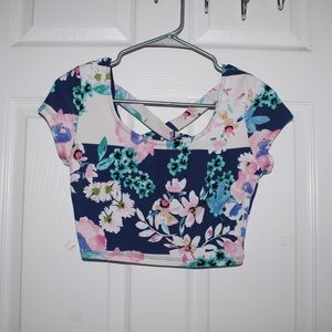 Floral Crop Top